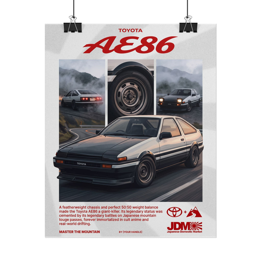 Ferrari F80 Poster – Matte Black Futuristic Hypercar Wall Art (Rolled Print)
