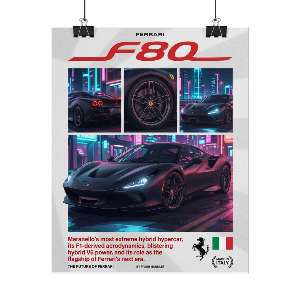 Toyota AE86 Poster – Black & White Touge Mountain Wall Art (Rolled Print)