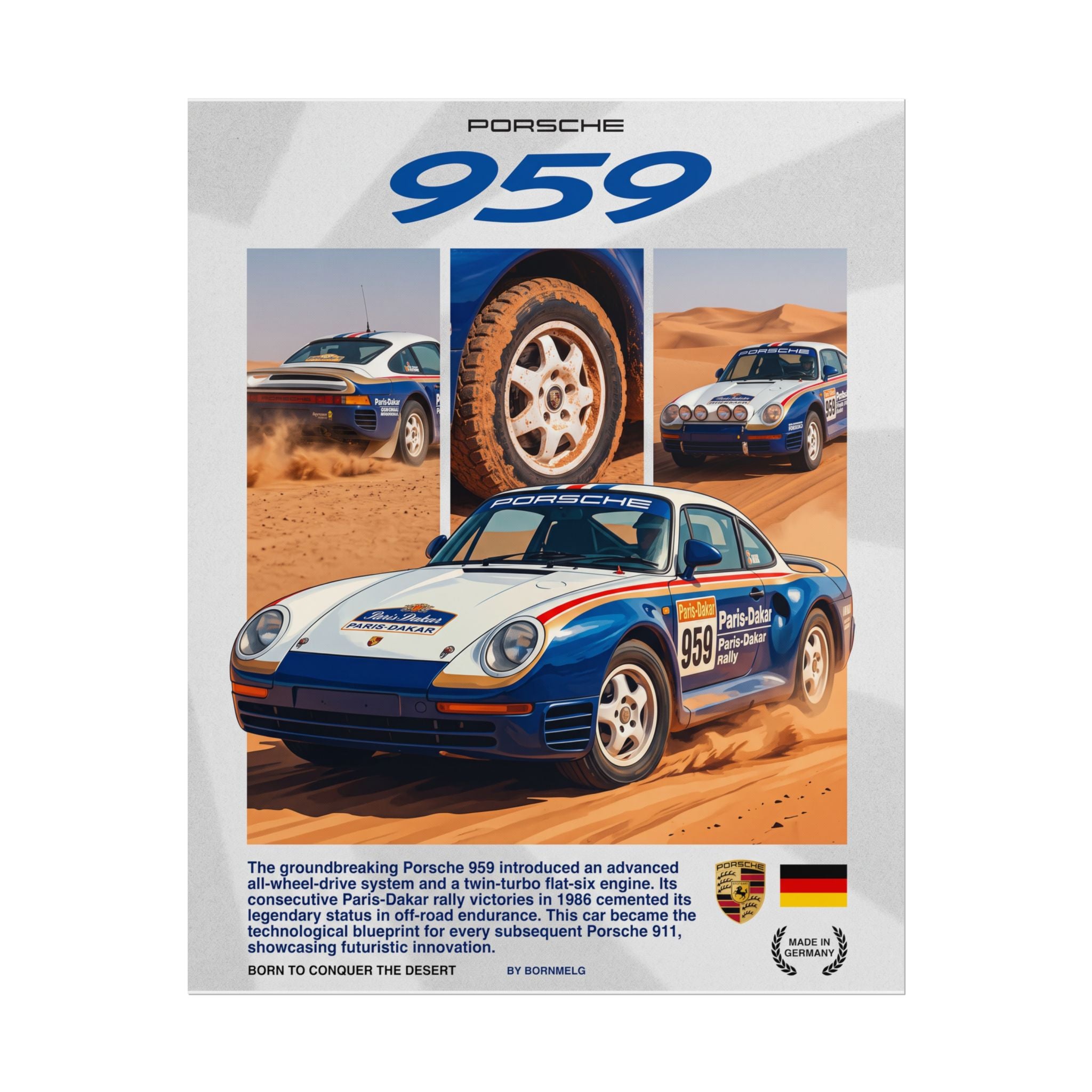 Ferrari 296 Speciale Poster – Yellow Italian Supercar Wall Art (Rolled Print)